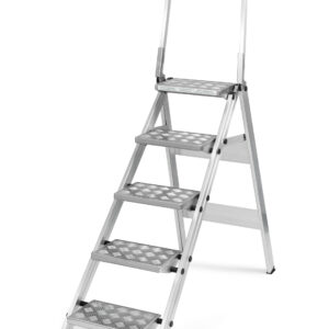 5 treden Little Jumbo trapladder met beugel