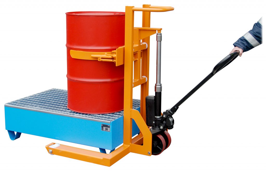 Hijswagen voor vaten Alu Comfort Specialist in vatentransport