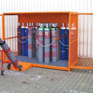 Box pour bouteilles de gaz