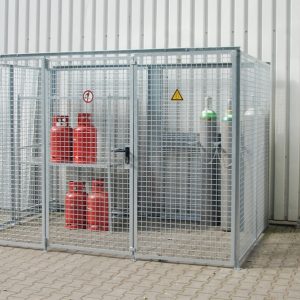 Box pour bouteilles de gaz