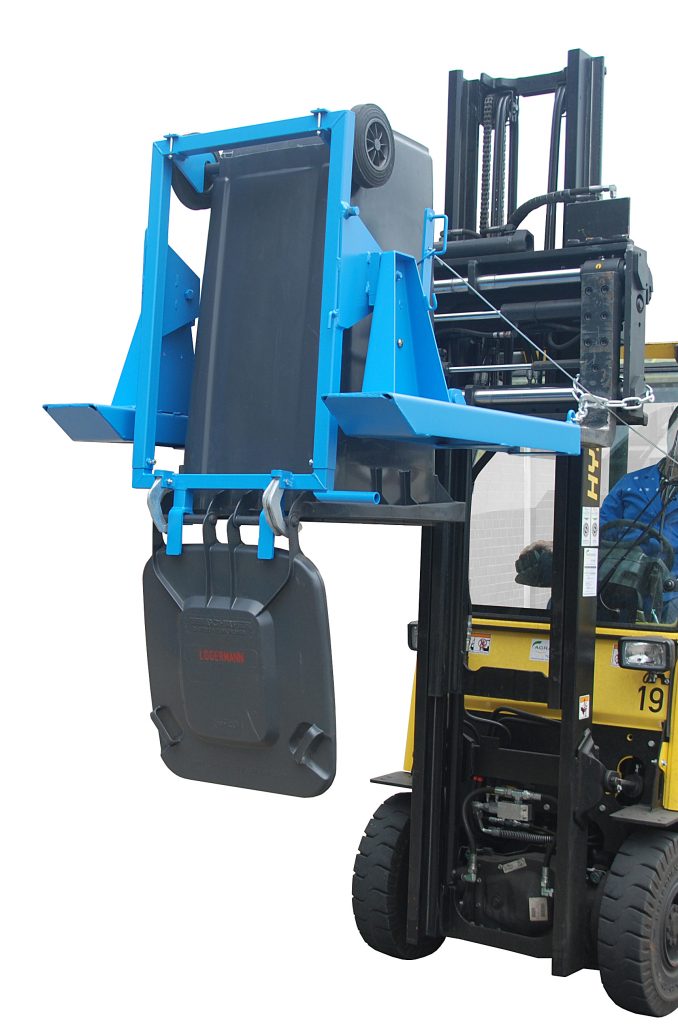 Containerkieper met heftruck Alu Comfort Ontdek ons online aanbod!