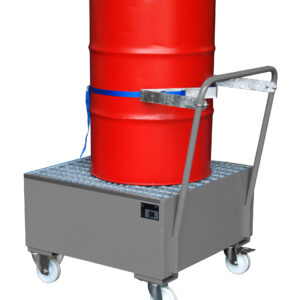 Stockage mobile de fûts de 200 l - 1 x 200 l