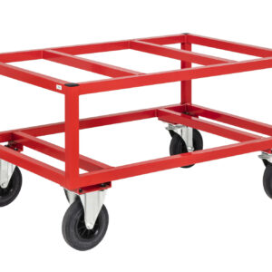 Onderwagen voor pallets - Hogere versie - 1200 x 1000 mm