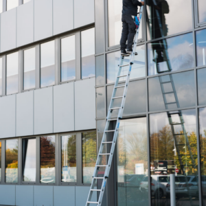 Échelle de laveur de vitres à marches