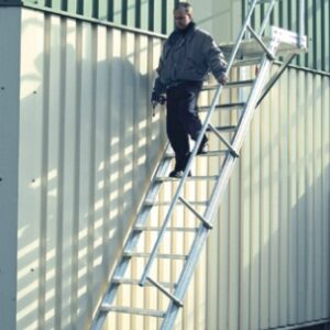 Escalier stationnaire avec palier - 60°