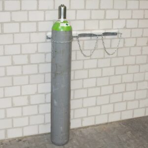 Fixation murale pour bonbonnes de gaz Ø 140 mm