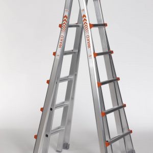 4 x 6 sporten - telescopische ladder